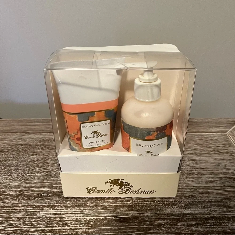 NEW Camille Beckman Discontinued Desert Nectar Silky Body Cream and Hand Therapy